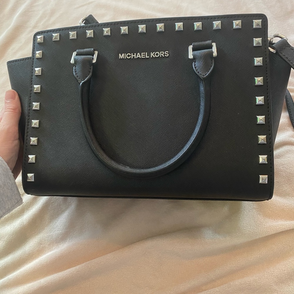 Michael Kors Selma style bag with studding detail